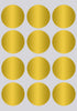 Dot stickers 1.5 inch Metallic colors 38mm