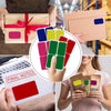 Rectangular stickers 3 x 2 inch Combo colors 7.5 cm x 5 cm