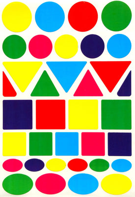 Color Coding Labels Multi Shape Stickers