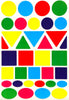 Color Coding Labels Multi Shape Stickers