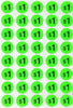 Price Dot Stickers 3/4 Inch Neon Color Labels 19mm