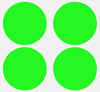 Dot stickers 3 inch neon colors 75mm