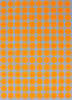 Dot stickers 3/8 inch Neon colors 10mm