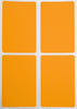 Rectangular stickers 3 x 2 inch Neon colors 7.5 cm x 5 cm