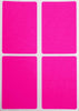 Rectangular stickers 3 x 2 inch Neon colors 7.5 cm x 5 cm