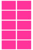 Rectangular Stickers 2 inch x 1.2 inch Color Coding Labels 50 mm x 31 mm