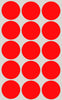 Dot stickers 1.25 inch Neon colors 30mm