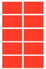 Rectangular Stickers 2 inch x 1.2 inch Color Coding Labels 50 mm x 31 mm