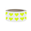 Heart Stickers 1/2 inch Label Rolls 13mm