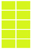 Rectangular Stickers 2 inch x 1.2 inch Color Coding Labels 50 mm x 31 mm