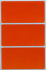 Rectangular stickers 4 x 2 inch classic colors 102mm x 51mm