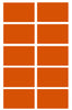 Rectangular Stickers 2 inch x 1.2 inch Color Coding Labels 50 mm x 31 mm