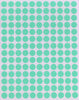 Dot stickers 3/8 inch Pastel Colors 10mm