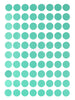 Dot stickers ½ inch classic colors 13mm