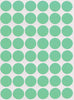 Dot stickers 11/16 inch Pastel colors 17mm
