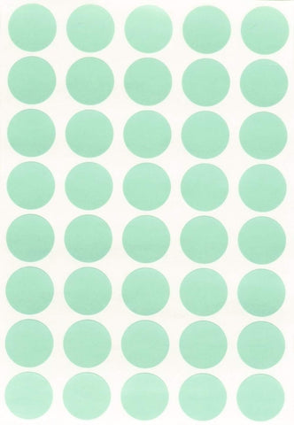 Dot stickers 11/16 inch Pastel colors 19mm