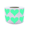 Heart Stickers 3/4 inch Label Rolls 19mm
