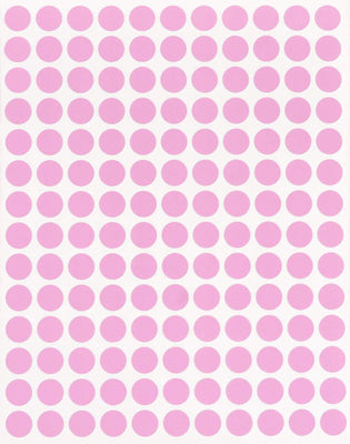 Dot stickers 3/8 inch Pastel Colors 10mm
