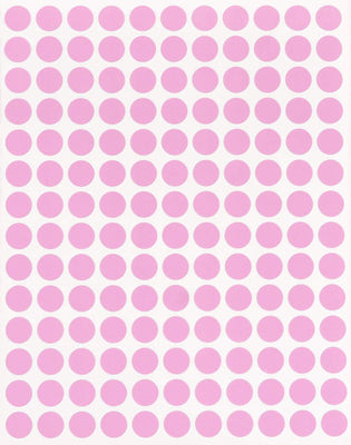 Dot stickers 3/8 inch Pastel Colors 10mm