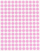 Dot stickers 3/8 inch Pastel Colors 10mm