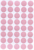 Dot stickers 11/16 inch Pastel colors 19mm