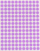 Dot stickers 3/8 inch Pastel Colors 10mm