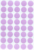 Dot stickers 11/16 inch Pastel colors 19mm