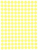 Dot stickers 3/8 inch Pastel Colors 10mm