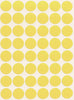 Dot stickers 11/16 inch Pastel colors 17mm