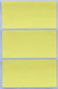 Rectangular stickers 4 x 2 inch Pastel colors 102mm x 51mm