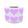 Heart Stickers 3/4 inch Label Rolls 19mm