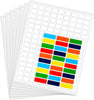 Rectangular Printable Sticker 0.75 x 0.50 Inch White Label Sheets