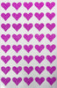 Heart Glitter Stickers 3/4"x 3/4"