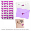 Heart Glitter Stickers 3/4"x 3/4"