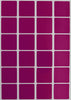 Square Stickers 1 x 1 inch Classic Colors 25mm x 25mm