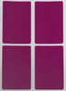 Rectangular stickers 3 x 2 inch Classic colors 7.5 cm x 5 cm