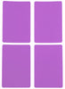 Rectangular Stickers 3 x 2 inch Pastel Colors 7.5 cm x 5 cm