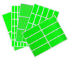 Rectangular Self Adhesive Labels Multi Size Sticker Packs