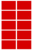 Rectangular Stickers 2 inch x 1.2 inch Color Coding Labels 50 mm x 31 mm