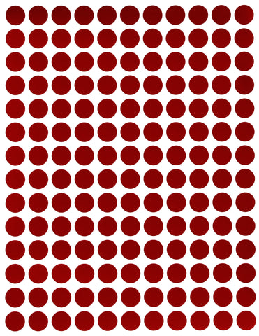 Dot stickers 3/8 inch classic colors 10mm