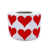 Heart Stickers 3/4 inch Label Rolls 19mm
