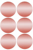 Round Stickers 2 inch Metallic Labels 50mm