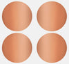 Metallic dot stickers 3 inch labels ( 75mm)