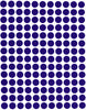 Dot stickers 3/8 inch classic colors 10mm