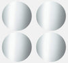 Metallic dot stickers 3 inch labels ( 75mm)