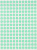 Dots Stickers ~ 8mm ¼ Inch