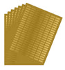 Rectangular Small Labels Printable Stickers for Injket/Laser Printers 1 inch x 0.375 Inch