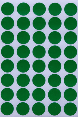 Dot stickers 3/4 inch classic colors 19mm