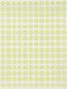 Dots Stickers ~ 8mm ¼ Inch