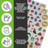 Tropical Beach Stickers for Kids, Arts and Crafts, Scrapbooking, Planner, Journal Stickers